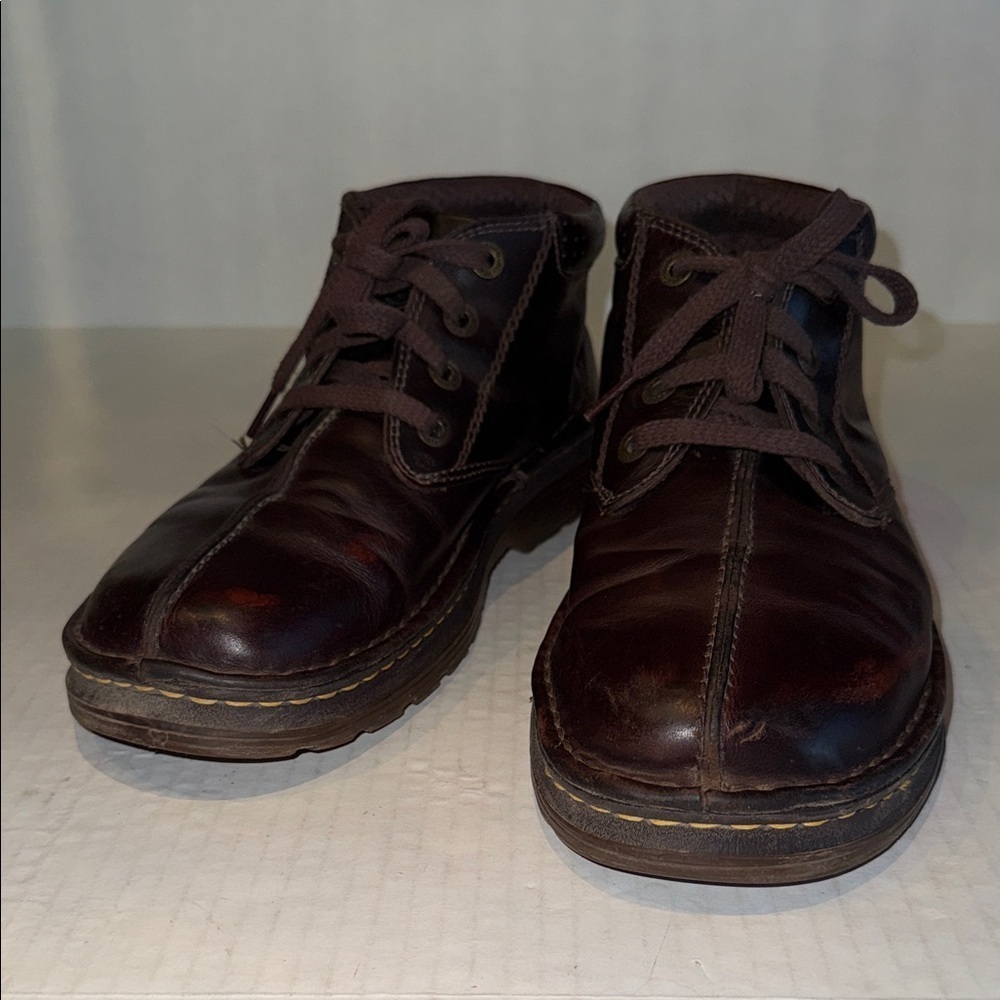 Dr. Martens Marty Brown Leather Chukka Boots